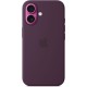 Чохол до мобільного телефона Apple iPhone16 Silicone Case with MagSafe - Plum (MYY43ZM/A)