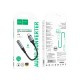 Перехідник USB-C to 3.5mm F 0.12m Black HOCO (6942007608886)