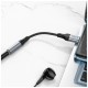 Перехідник USB-C to 3.5mm F 0.12m Black HOCO (6942007608886)