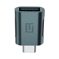 Дата кабель OTG USB-C to USB-A Space Grey Armorstandart (ARM69356)