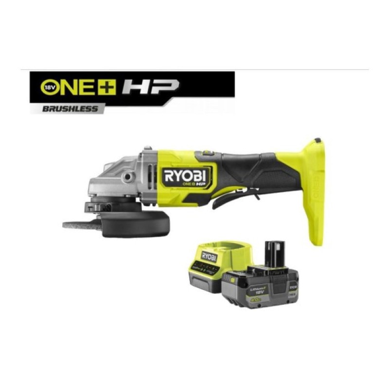 Шліфувальна машина Ryobi RAG18X-1C40S ONE+ НР (5133005614)
