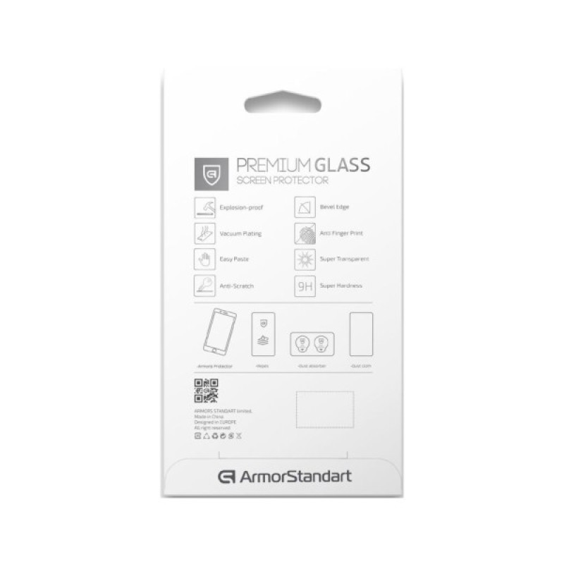 Скло захисне Armorstandart Pro Motorola Moto G8 Power Black (ARM57780)