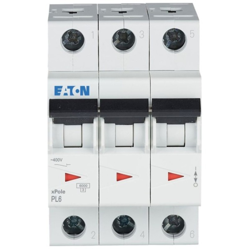 Автоматичний вимикач Eaton 3-п. М3 С 40А PL6 6кА