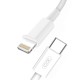 Дата кабель USB-C to Lightning 1.0m PD18W XO (XO-NB113-TC-1)