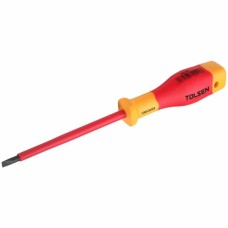 Викрутка Tolsen діелектрична VDE прямий шліц Premium 1.2х6.5х150 мм (V30212)