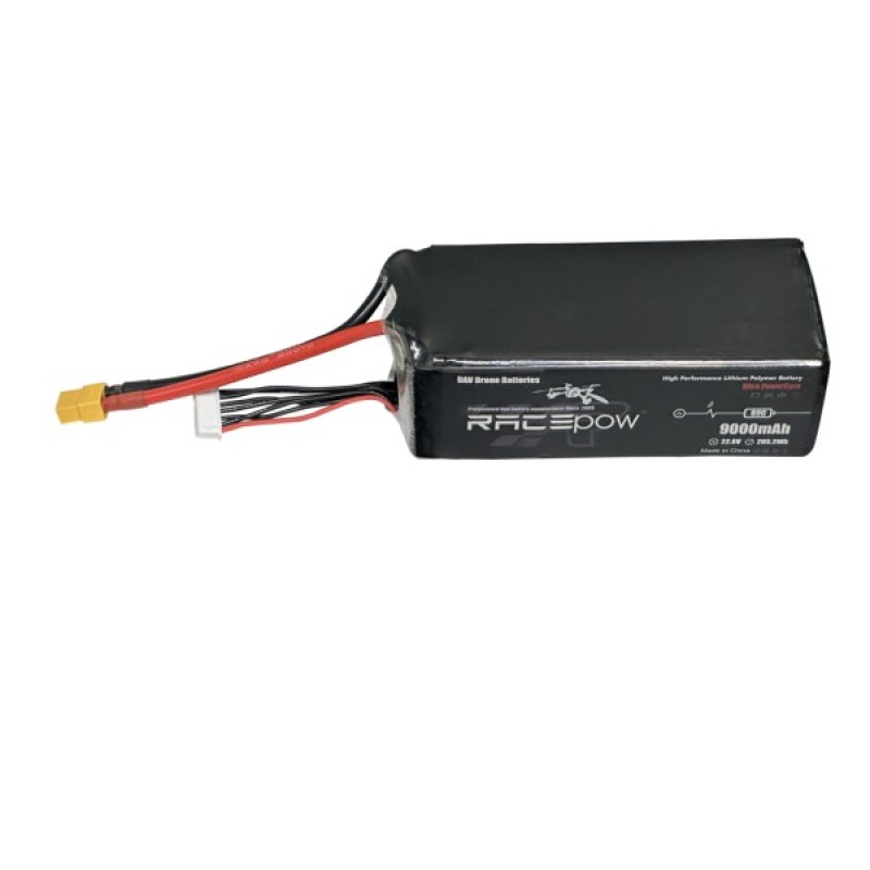 Акумулятор для дрона RacePow 9000mAh 6S2P 22.8V 80C (9000mAh-6S2P-80C)