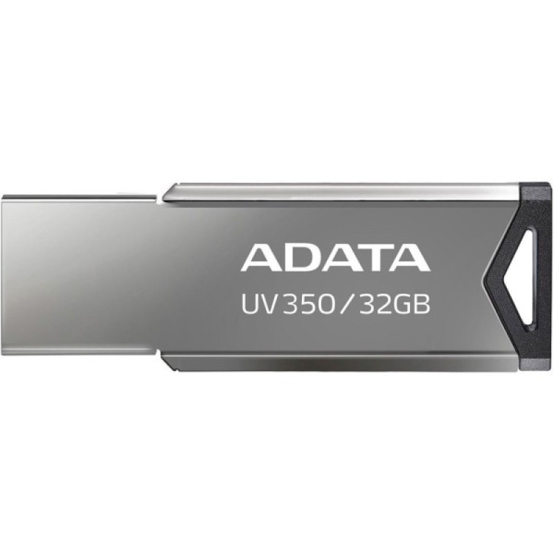 USB флеш накопичувач ADATA 32GB UV350 Metallic USB 3.2 (AUV350-32G-RBK)