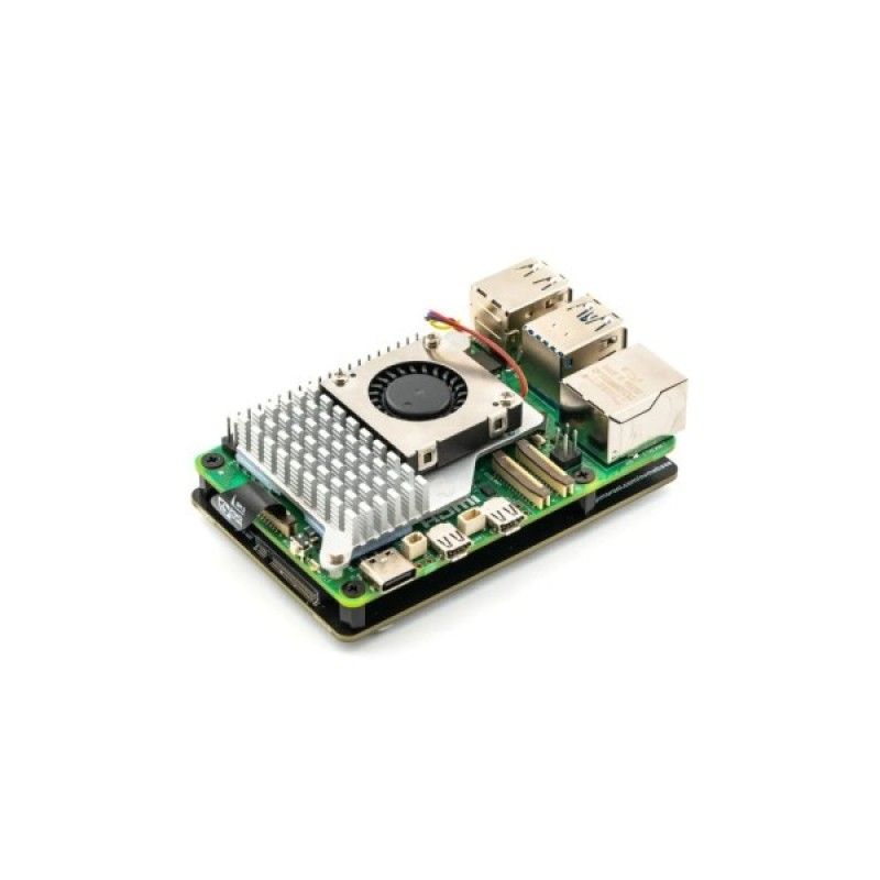 Плата розширення для Мікро ПК Pimoroni Плата розширення NVMe Base для Raspberry Pi 5 + SSD на 250 Гб (PIM701)