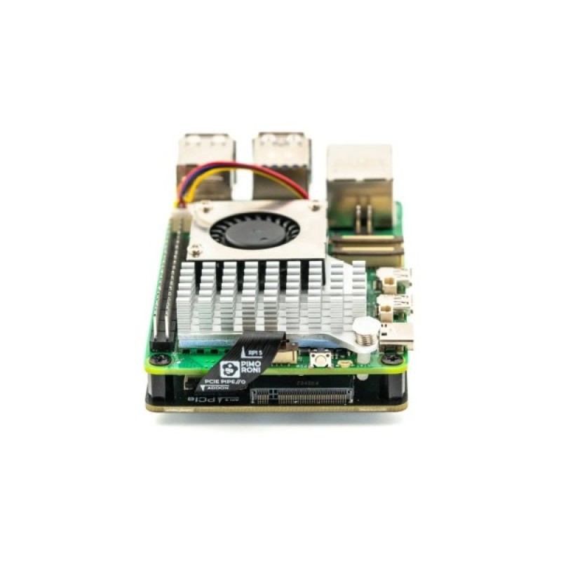 Плата розширення для Мікро ПК Pimoroni Плата розширення NVMe Base для Raspberry Pi 5 + SSD на 250 Гб (PIM701)