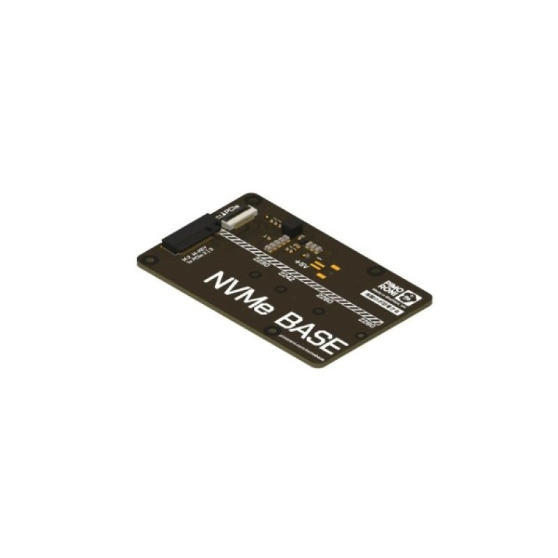 Плата розширення для Мікро ПК Pimoroni Плата розширення NVMe Base для Raspberry Pi 5 + SSD на 250 Гб (PIM701)