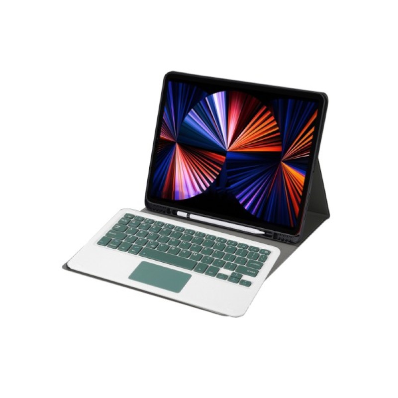Чохол до планшета BeCover Keyboard+TouchPad Apple iPad Pro 12.9 2018/2021/2022 Dark Green (712383)