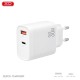 Зарядний пристрій XO 1xUSB-C PD30W + 1xUSB QC3.0 (XO-QC16)