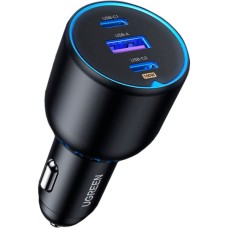 Зарядний пристрій Ugreen 3xUSB 130W (2xUSB-C+USB-A) QC 3.0 black (CD293) (90413)
