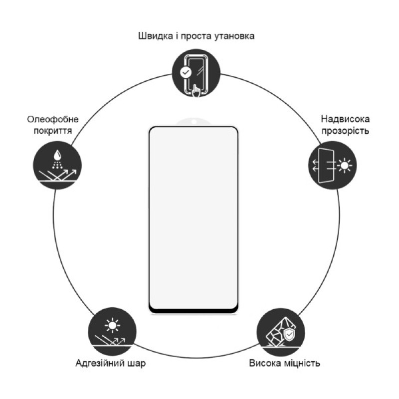 Плівка захисна Drobak Matte Ceramics Samsung Galaxy S24 FE (383806)