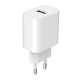 Зарядний пристрій Gembird 1xUSB-A 5V/2.4A (12W) white (TA-UC-1A12-01)