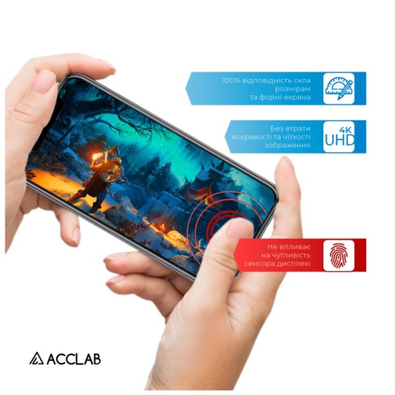 Скло захисне ACCLAB Full Glue Samsung A34 5G (1283126559808)