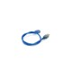 Дата кабель USB 2.0 AM/AF 0.5m transparent blue Voltronic (YT-AM/AF-0,5TBL)