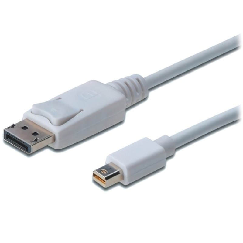 Кабель мультимедійний miniDisplayPort to DisplayPort 3.0m Digitus (AK-340102-030-W)