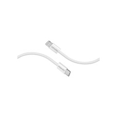 Дата кабель USB-C to Lightning ecoline-ci120.white Promate (ecoline-ci120.white)