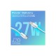 Дата кабель USB-C to Lightning ecoline-ci120.white Promate (ecoline-ci120.white)
