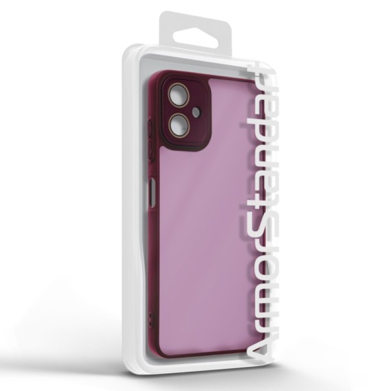 Чохол до мобільного телефона Armorstandart ShadeX Samsung A06 4G Wine Red (ARM83235)