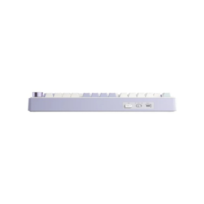 Клавіатура Aula F75 Gasket Greywood V3 switch Hot-Swap PBT Wireless/Bluetooth/USB White (6948391208640)