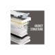 Клавіатура Aula F75 Gasket Greywood V3 switch Hot-Swap PBT Wireless/Bluetooth/USB White (6948391208640)