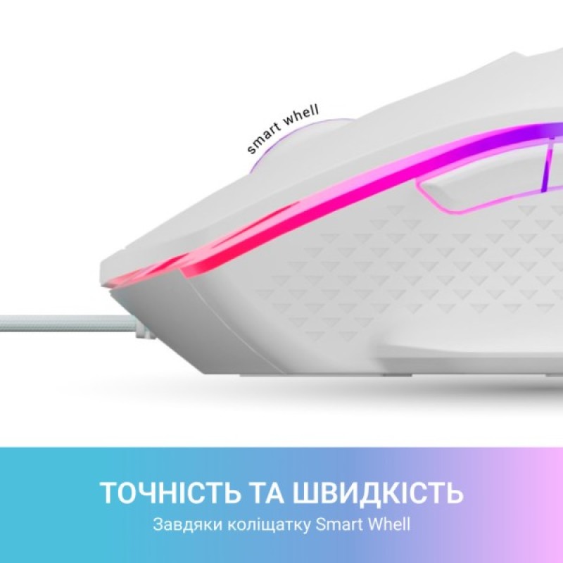 Мишка GamePro GM370 USB White (GM370)