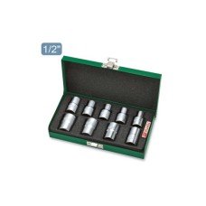 Набір головок Toptul TORX 1/2" E10-E24 9шт. (зірка Давида) (GAAD0907)