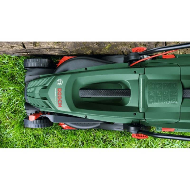 Газонокосарка Bosch UniversalRotak 34-405 1300Вт, 34см, 40л, 27-50мм, 11кг (0.600.8A6.401)