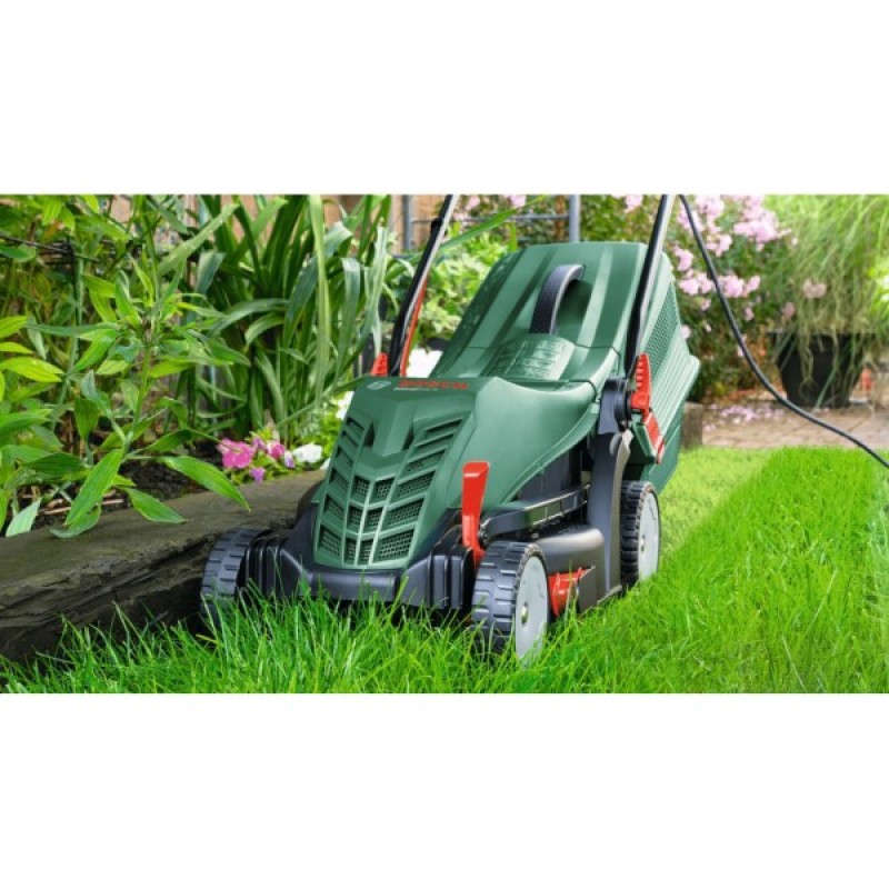 Газонокосарка Bosch UniversalRotak 34-405 1300Вт, 34см, 40л, 27-50мм, 11кг (0.600.8A6.401)
