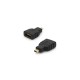 Перехідник microHDMI M to HDMI F Voltronic (YT-A-microHDMI(M/HDMI(F))