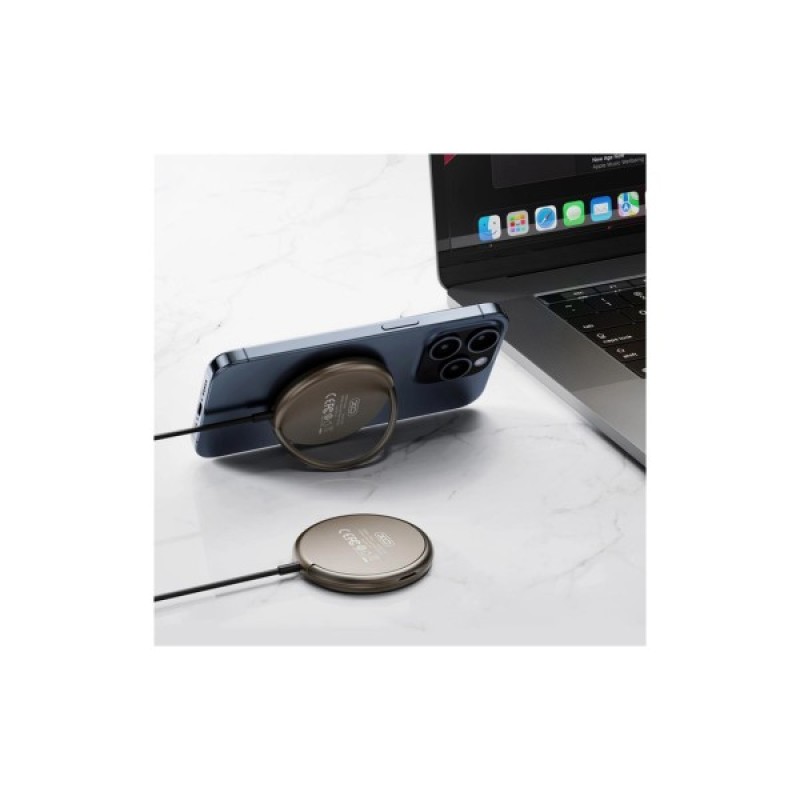 Зарядний пристрій XO wireless charger CX028 tranish (CX028.tranish)