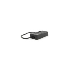 Концентратор Voltronic USB 3.0 to 4xUSB with LED buttons black (YT-3H4A)