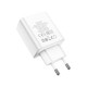 Зарядний пристрій HOCO C102A Fuerza 1xUSB QC3.0 + 3-port USB 18W White (6931474777713)