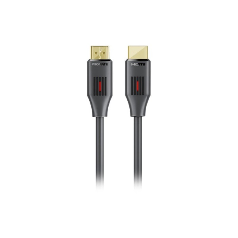 Кабель мультимедійний HDMI to HDMI 1.5m v2.0 black Promate (prolink4k60-150)