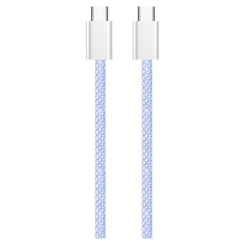 Дата кабель USB-C to USB-C 1.0m 60W 3.0А purple ColorWay (CW-CBPDCC061-PU)
