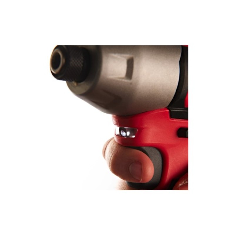 Шуруповерт Milwaukee 1/4" HEX, M12 BID-0, 112Нм (без АКБ та ЗП) (4933441955)