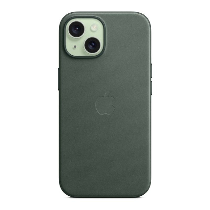 Чохол до мобільного телефона Apple iPhone 15 FineWoven Case with MagSafe Evergreen (MT3J3ZM/A)