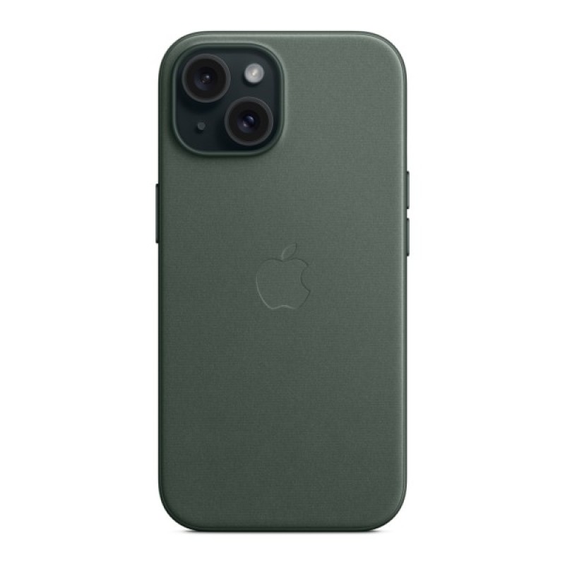 Чохол до мобільного телефона Apple iPhone 15 FineWoven Case with MagSafe Evergreen (MT3J3ZM/A)