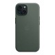 Чохол до мобільного телефона Apple iPhone 15 FineWoven Case with MagSafe Evergreen (MT3J3ZM/A)