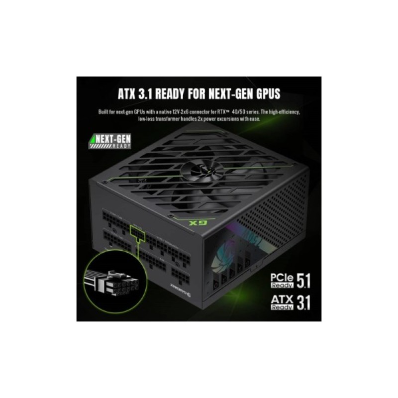 Блок живлення Gamemax 750W (GX PRO 750G)