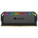 Модуль пам'яті для комп'ютера DDR4 32GB (2x16GB) 3200 MHz Dominator Platinum RGB Black Corsair (CMT32GX4M2C3200C16)