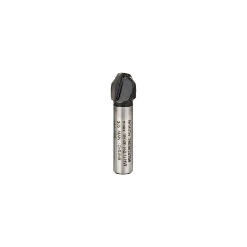 Фреза Bosch Professional галтельна, Std, S8, R6, D12, L9.2 (2.608.628.368)
