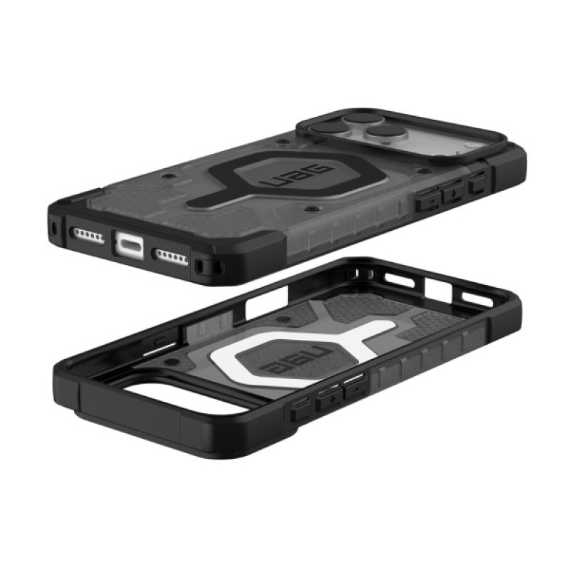 Чохол до мобільного телефона UAG iPhone 17 Pro Max Pathfinder Clear MagSafe Ash/Black (114552113140)