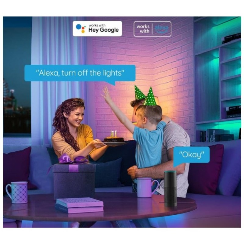 Світлодіодна стрічка Govee H611 LED 10.0m, RGB, WI-FI/Bluetooth, white (H61103A3)