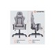 Крісло ігрове GamePro GC575FB Size L Fabric Gray (GC575FG)