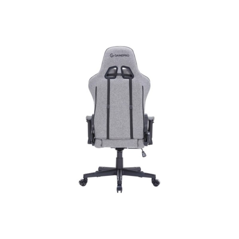 Крісло ігрове GamePro GC575FB Size L Fabric Gray (GC575FG)