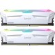 Модуль пам'яті для комп'ютера DDR5 32GB (2x(16GB) 6400 MHz Ares RGB White Lexar (LD5EU016G-R6400GDWA)