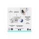 Мишка Logitech Ergo M575S Wireless Trackball Off-white (910-007030)